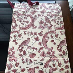 Sezane Gift Pouch - Red Bird - NWOT